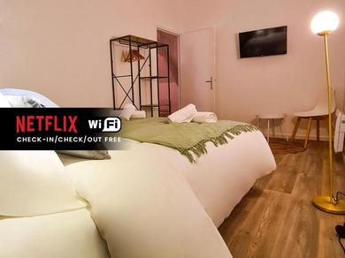 Apartments supprimer T2 Wifi Netflix 43m2 SuiteHome Winoc 10