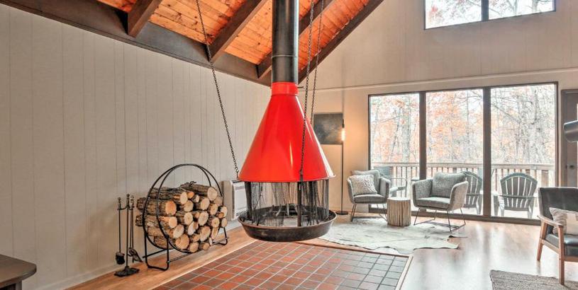 Holiday home Fireside Lodge A-Frame in Bryce Resort with Decks