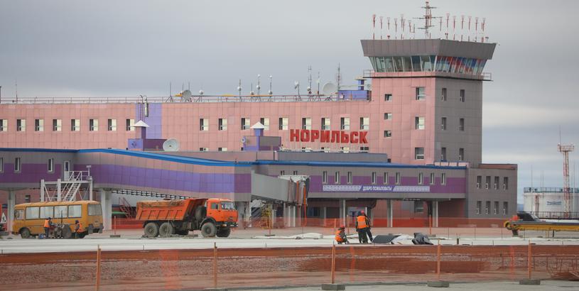 Аэропорт Норильск (NSK), Норильск, Россия