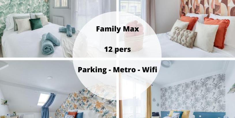 Holiday home Bundle Famille Max - 12 personnes