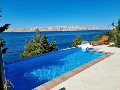 Villa Villa Relax , with seaview and two pools near beach