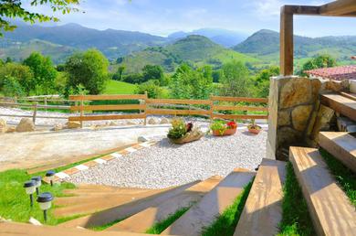 Holiday home 4 bedrooms house with furnished garden and wifi at Picos de Europa