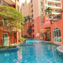 Apartments Cozy Condo in Pattaya, 750 meters from Beach, Big Swimming Pool, FREE- Wi-Fi, SAUNA & FITNESS, Recommended for Longer Stays