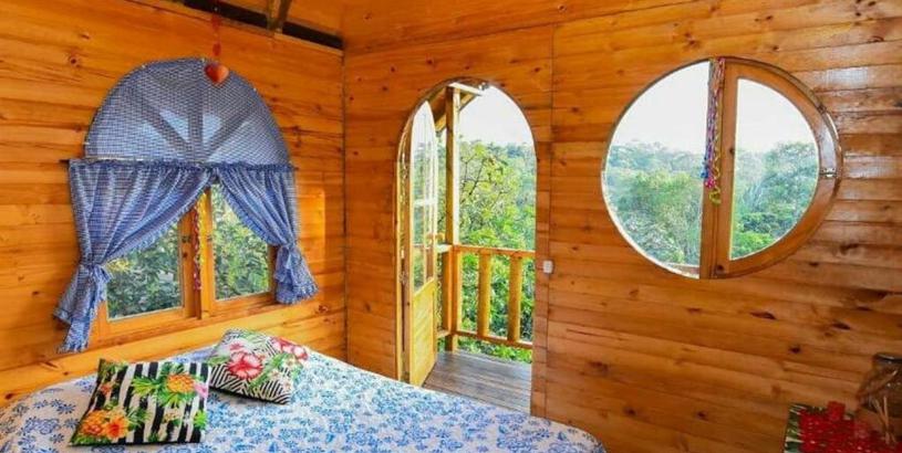 Chalet Glamping con Jacuzzi para Parejas en la victoria caldas