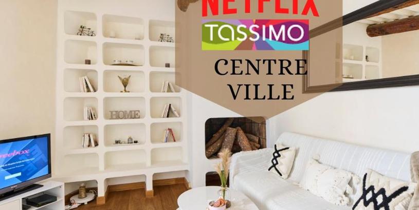 Apartments Chaleureux T2 en plein cœur d'Aix en Provence Wifi-Netflix-climatisation