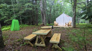 Luxury tent Tentrr Signature Site - Wildflowers at the Tentrr Catskill Retreat - Single Camp #2