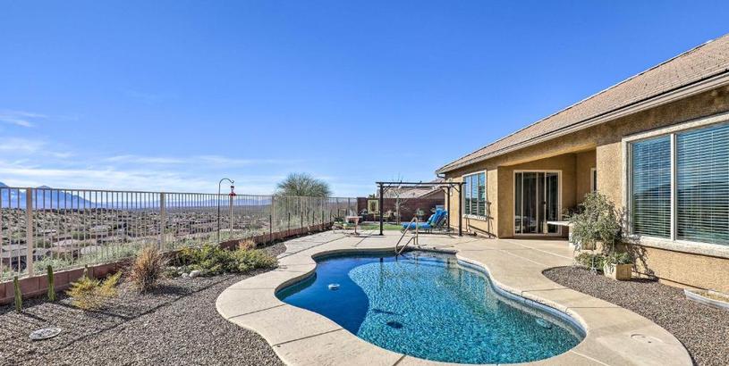 Apartments Tucson Home with Private Pool and Mountain Views!