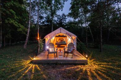Luxury tent Tentrr - Nockamixon Forest Camp
