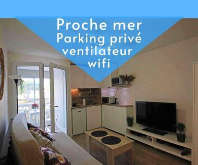 Apartments Rêves de Mer Carnon Plage Parking privé