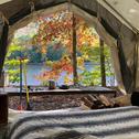 Luxury tent Tentrr Signature Site - River's Edge on the Canal