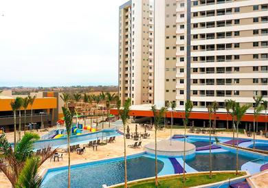 Апартаменты Imperdivel Resort com lazer completo em Olimpia-SP