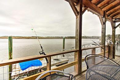 Waterfront Midway Home with Private Dock and Grill!