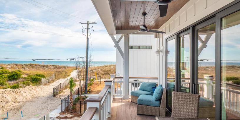 Дом отдыха 15 Steps from Beach Access! Brand New Duplex