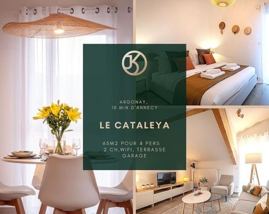 Отель Le Cataleya I T3 Spacieux et morderne I Argonay