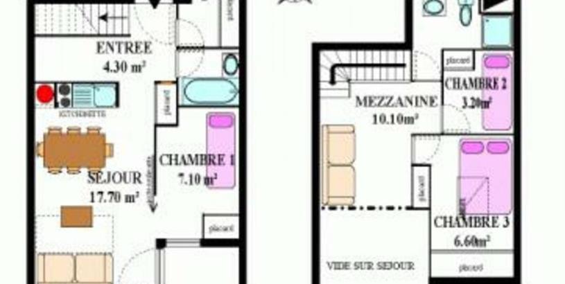 Apartments Appartement Aussois, 4 pièces, 8 personnes - FR-1-508-83