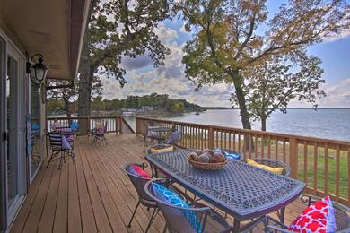Дом отдыха Grand Lake Waterfront Home with Shared Boat Ramp!