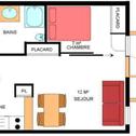 Апартаменты Appartement Termignon, 2 pièces, 4 personnes - FR-1-508-47