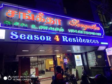 Hotel Season 4 Residences - Teynampet Near Apollo Hospital ,Balaji Dental, US Consulate