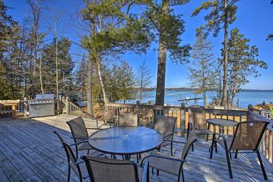  Waterfront Torch Lake Cottage with Private Beach!