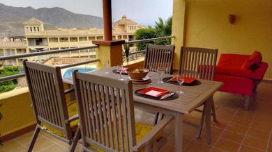 Apartments La Envia Apart 2 rooms with amazing terrace, outdoor swimming pool, Wifi, garage, Casas Nuestras Andalucia