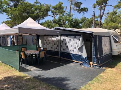 Luxury tent Happy Home Caravans-with air conditioner