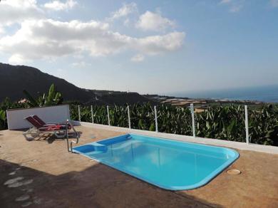 House with 2 bedrooms in Santiago del Teide with wonderful sea view shared pool terrace 3 km from the beach