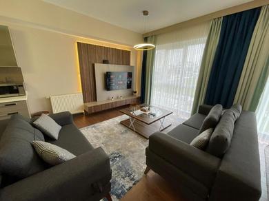 Апартаменты Luxury 2-bedroom apartment in Prime Suites near Mall of Istanbul - 87