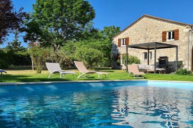 Дом отдыха Gîte de charme piscine privée chauffée climatisé wifi aux portes du Périgord entre Villeréal et Monpazier