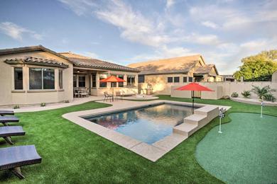  Goodyear House with Fire Pit, Pool, and Game Room!