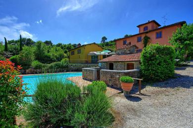Вилла Fattoria del Castagno Villa Sleeps 12 Pool Air Con
