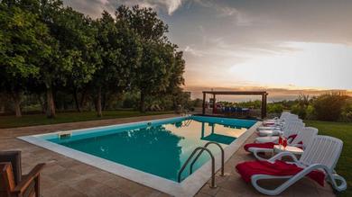 Вилла Alghero Villa Emanuel for 10 people, swimming pool and sea view