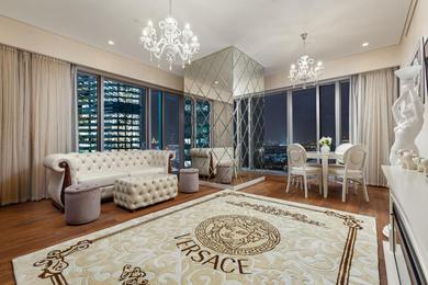 Apartments Luxury Апартаменты с камином в Москва-сити в стиле неоклассика либо модерн Выбери свой стиль