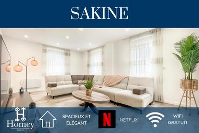 Hotel HOMEY SAKINE- Proche centre- Netflix- Wifi