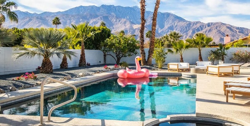Вилла Palm Springs Sensation - Pool - Game Room - Mountain Views