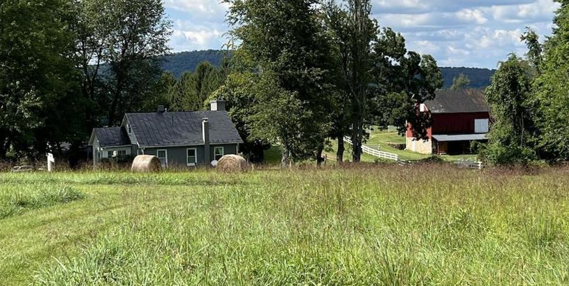 Дом отдыха Owl's Nest Cottage on 178 acres in Virginia's wine country.