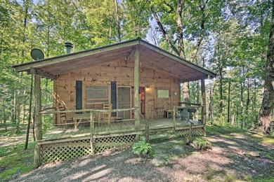 Holiday home Pisgah Forest The Oak Cabin with Deck by Creek