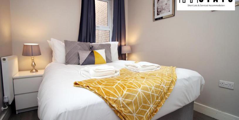 Апартаменты Spacious Modern Apartments at JTB Stays Short Lets & Serviced Accommodation Cardiff