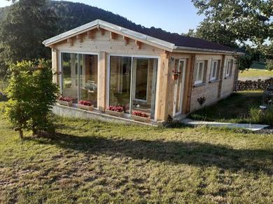 Шале Secluded Chalet in Egliseneuve des Liards with Balcony