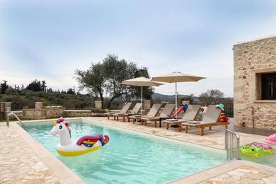 Вилла Heliopetra Lux Villa with private Pool