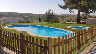 Holiday home 4 bedrooms house with private pool and furnished terrace at Pozo Alcon