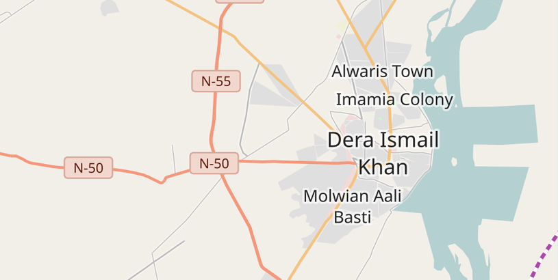Dera Ismael Khan Airport (DSK), Dera Ismael Khan, Pakistan