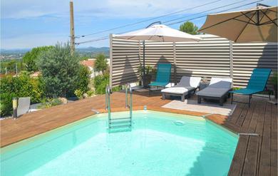  Amazing Home In Campagnan With 3 Bedrooms, Wifi And Private Swimming Pool