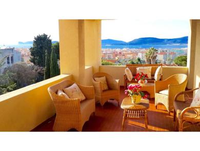 Вилла Alghero, Villa Duchessa with sea view surrounded by greenery for 8 people