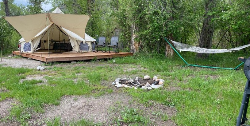 Luxury tent Snake River Glamping