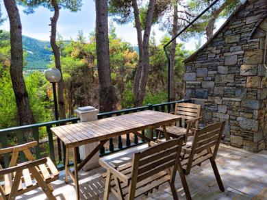 Вилла a design marble holiday house in Dionysos Forest