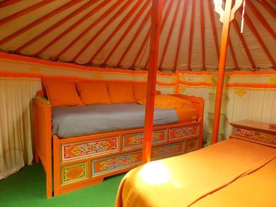 Luxury tent Yourte mongole
