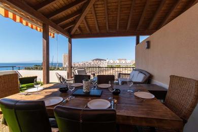 Villa Luxury Villa with view ocean and communal pool in Los Cristianos