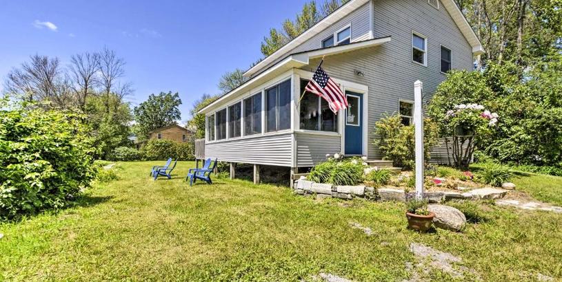 Holiday home Waterfront Alburgh Getaway with Private Beach!
