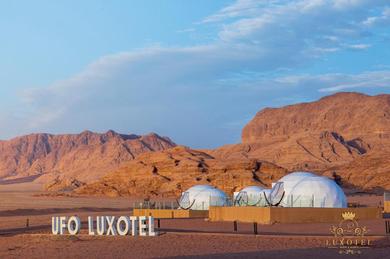 Luxury tent Wadi Rum UFO Luxotel