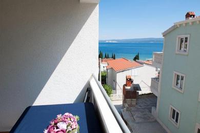 Apartments Studio Apartment in Duce with Sea View, Balcony, Air Conditioning, Wi-Fi (132-4)